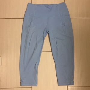 TIL YOU COLLAPSE BLUE LEGGINGS